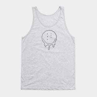 Drippy Six-Eyed Smiley Face, Medium Tank Top